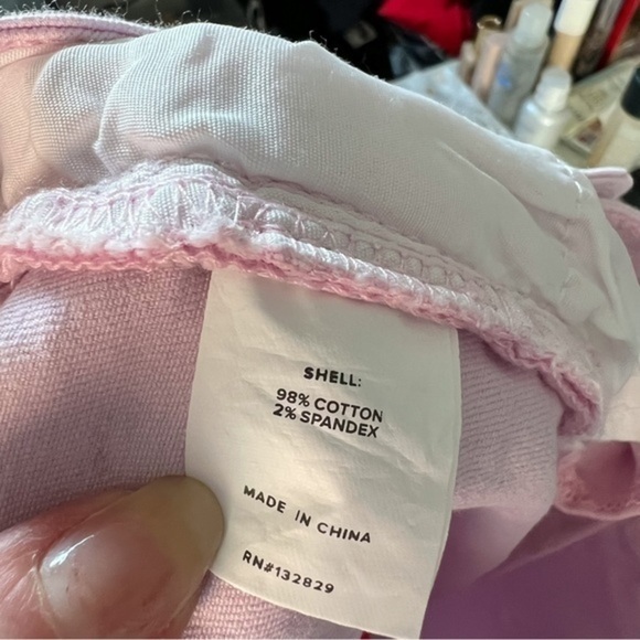 Superdown Shorts womens size medium lilac pink zip fly - Picture 6 of 7